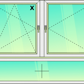 okno zvis.troj./ OS- O - FIX /